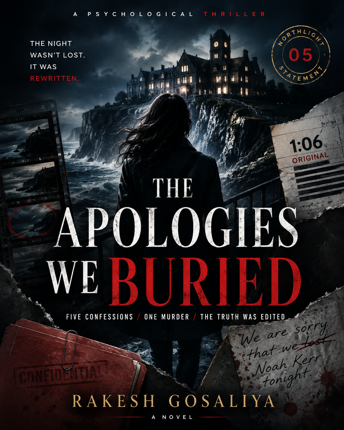 The Apologies We Buried psychological thriller novel book cover