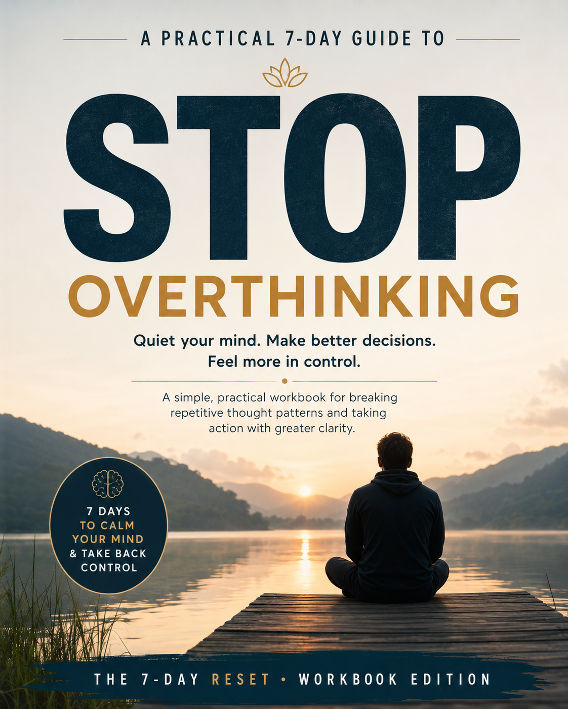 Stop Overthinking 7-Day Digital Workbook cover