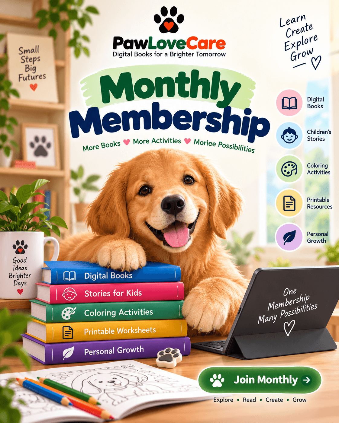 PawLoveCare monthly digital membership
